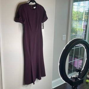 Purple Calvin Klein dress size 2. Brand new with tags. Great for television.